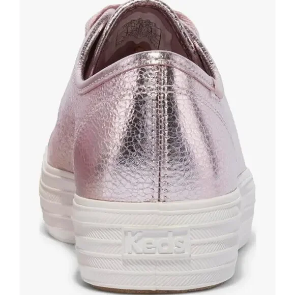 KEDS women's Triple kick leather sneaker size 9 - Picture 2 of 4